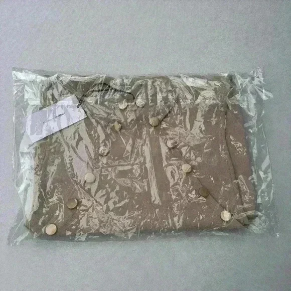 NWT Catnip + Seaweed The Shell Maxi Midi Dress Tan Size S - Picture 2 of 6